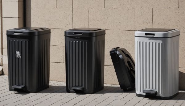 Les poubelles qui allient style et praticité au quotidien